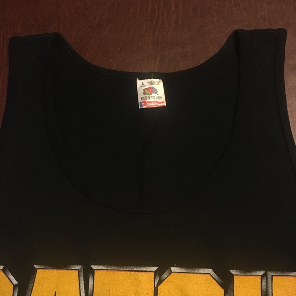 Vtg 90s MGD Racing Miller Nascar Beer Tank Top L - Picture 3 of 9